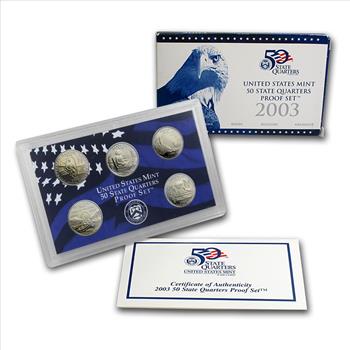 2003 US Mint State Quarter Proopf Set in OMP