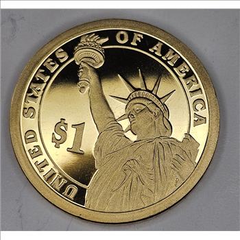 John Quincy Adams Dollar Proof-USA Coin