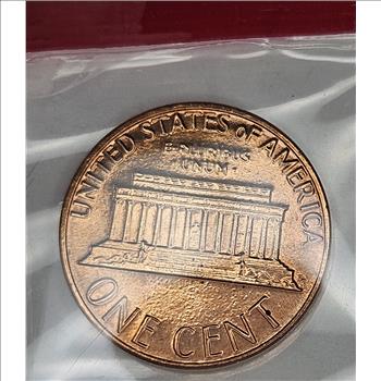 1985 d Lincoln Memorial Mint Cent- USA Coin