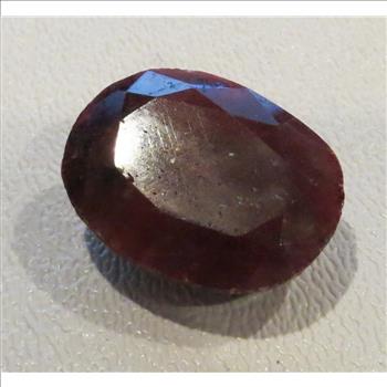 2 carat Natural Ruby Gemstone