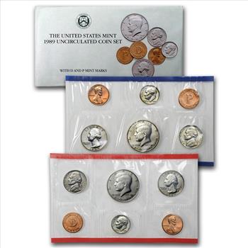1989 US Mint Proof Set in OMP - P & D Sets