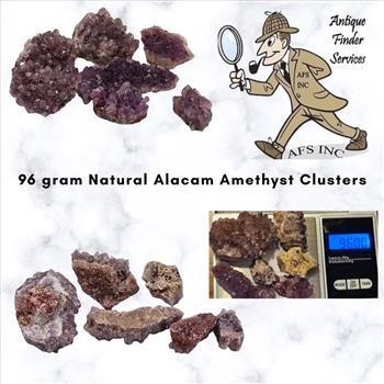 96 gram Natural Alacam Amethyst Cluster Parcel
