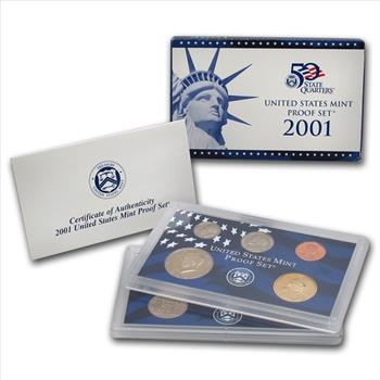 2001 US Mint PROOF Set in Original Mint Packaging -