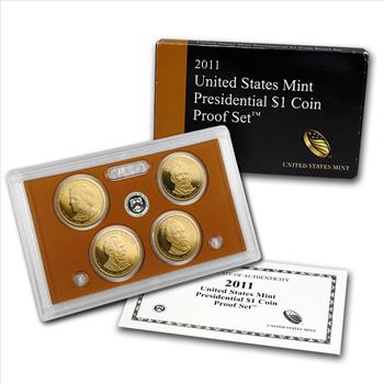 2011 Presidential Proof Dollars in Original Mint Packing - Better Date