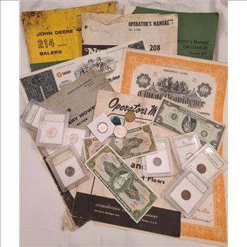 Vintage Paper-Coins and More !