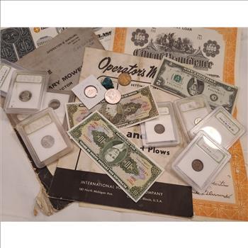 Vintage Paper-Coins and More !