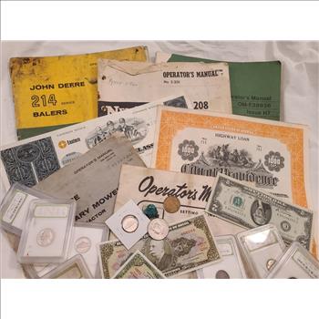 Vintage Paper-Coins and More !