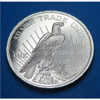 1986 Peace Silver Dollar Design 1 oz Silver Round - Prooflike Fields