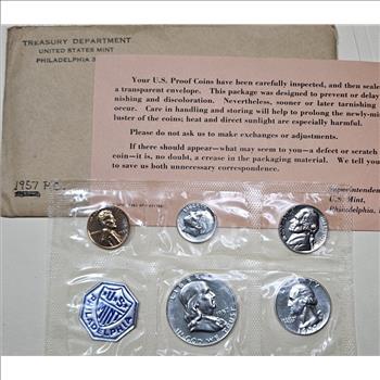 1957 Mint Issued proof Set Complete -