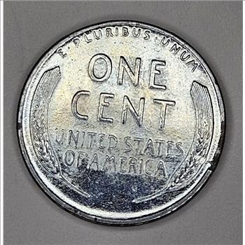 1943 AU Lincoln Steel Cent- WWII Emergency Issue Lincoln Cent- USA Coin