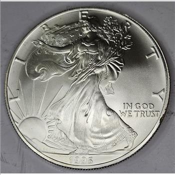 1995 Better Date US Silver Eagle - LOW MINTAGE -