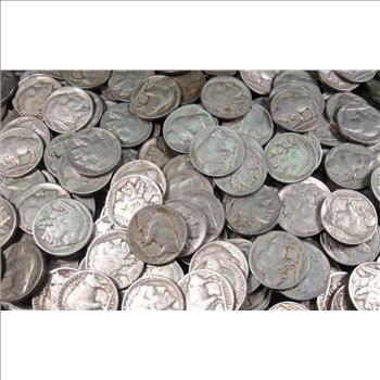 (100) Various Date FULL READABLE FOUR Digit Buffalo Nickels