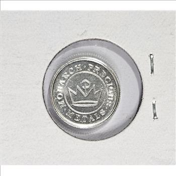 Monarch Metals - 1 Gram Silver Round