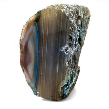 Blue Banded Agate Stand Up Specimen