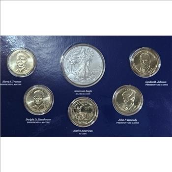 2015 US Mint Silver Eagle Dollar Set in OP