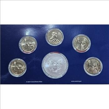 2015 US Mint Silver Eagle Dollar Set in OP