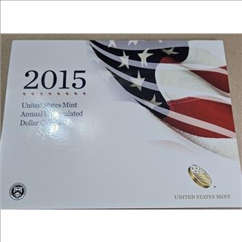 2015 US Mint Silver Eagle Dollar Set in OP