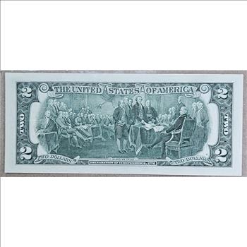 2017 SUPER CRISP $2 Federal Reserve Note 