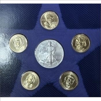 2007 US Mint Sealed Dollar Issues w/ US Silver Eagle