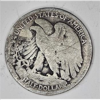 1917 Better Date Walking Liberty half Dollar