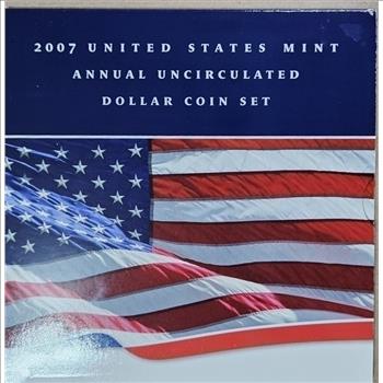 2007 US Mint SILVER Set - Complete in OMB -with Presidential Dollars