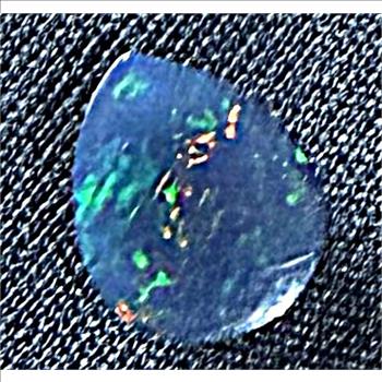 1.48 ct. Natural Dark Welo Opal Cabachon Gemstone - Retail $85 per carat -