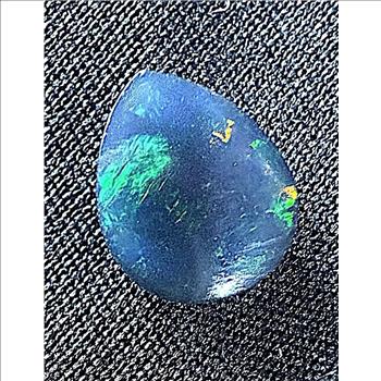 1.48 ct. Natural Dark Welo Opal Cabachon Gemstone - Retail $85 per carat -