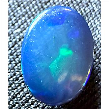 1.88 ct Natural Welo Opal Blue Flash Gemstone