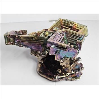 Large Bismuth Rainbow Crystal Structure - Large and Heavy - Not the cheap light small variety! - $395 Retail 