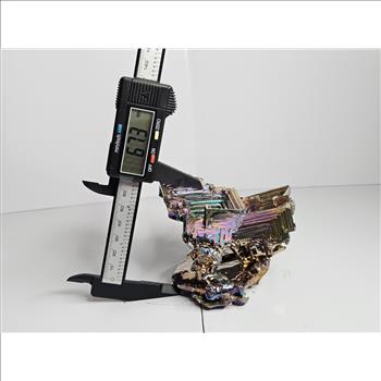 Large Bismuth Rainbow Crystal Structure - Large and Heavy - Not the cheap light small variety! - $395 Retail 