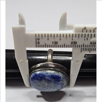 Sterling Silver Blue Cabachon Sodalite Ring -