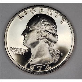 1974 s Washington Proof Quarter- USA Coin