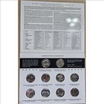 2013 America the Beautiful State Quarter Set in Original Mint Packing