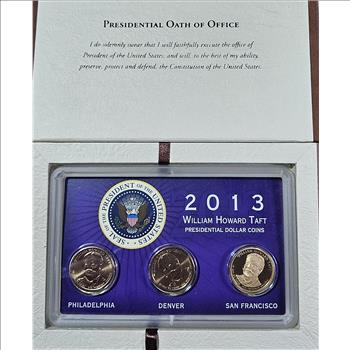 2013 - Taft - PDS Presidential Dollar Set