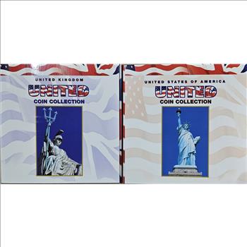 USA-UK United Coin Sets - Cool Folio Collection