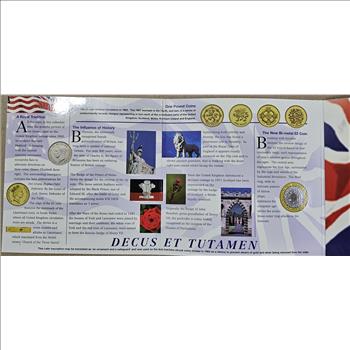 USA-UK United Coin Sets - Cool Folio Collection