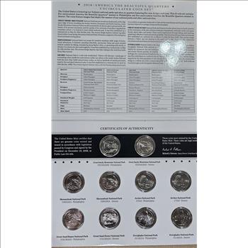 2014 America the Beautiful State Quarter Set in Original Mint Folder