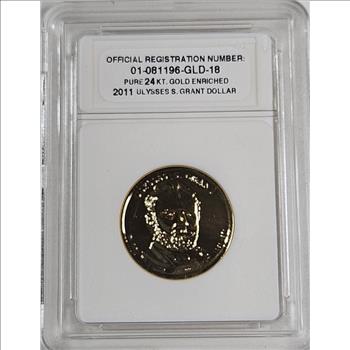 2011 US Grant Gold Enriched Dollar