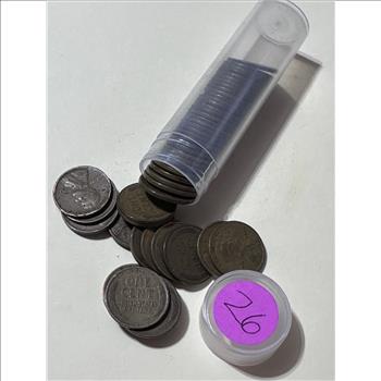 1926 P Dealer Roll of Lincoln Wheat Cents