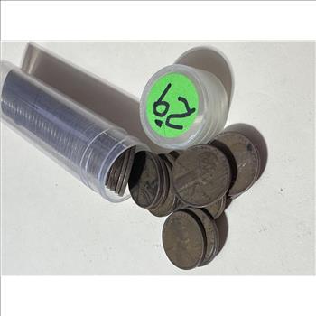1929 P Dealers Roll of Lincoln Wheat Cents