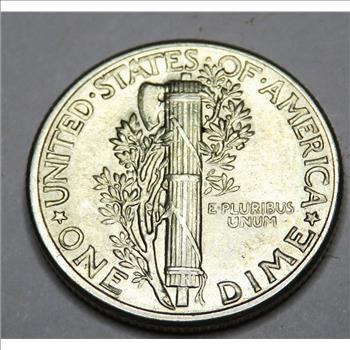 1942 BU Grade Mercury Dime