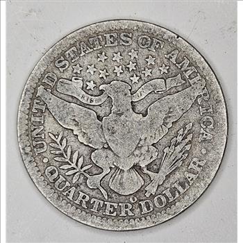 1900 New Orleans Mint Better Date Barber Quarter - USA COIN GUIDE $31