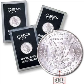 1882-1883-1884 Carson City GSA Morgan Silver Dollar Trio