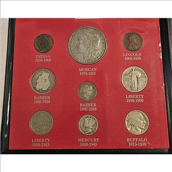 ~RARE~ 20th Century Type Coin set in Trifold Folio -
