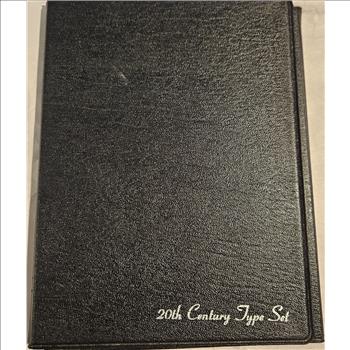 ~RARE~ 20th Century Type Coin set in Trifold Folio -