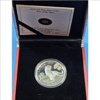 2010- $15 Canadian 31.39 grams of .9999 Pure Silver Special Issue Series - RCM