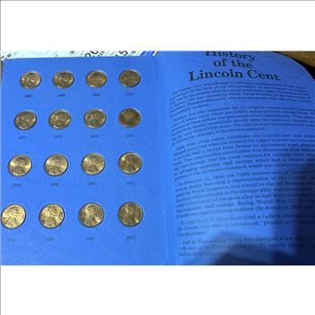Collectible Numismatic News 30th Year Commemorative Medals and Uncirculated Wheat Cent Set from 1952-1982 in Tri Fold Booklet  - Super Low Starting Bid! NO RESERVE!