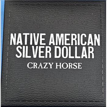 ~LIMITED EDITION~ High Relief Crazy Horse 1 Troy Ounce Silver Round with COA and Presentation Box
