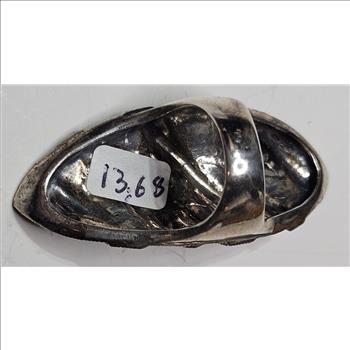 Large Marcasite Sterling Ring