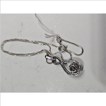Mystic Topaz Sterling Silver Necklace